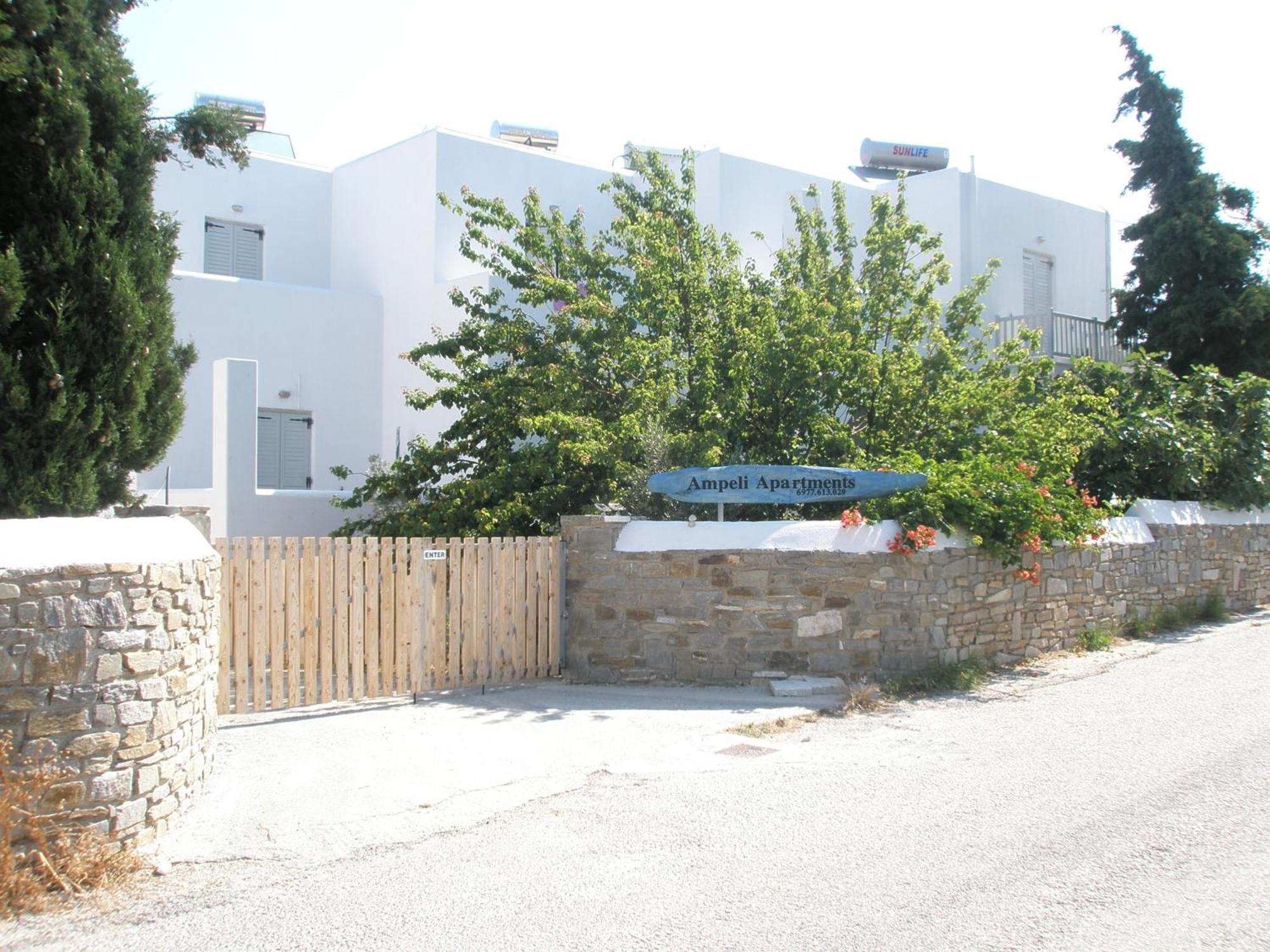 Ampeli Apartments Páros Exterior foto